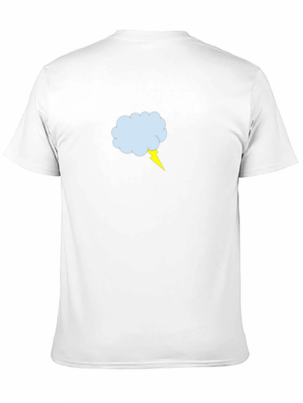 Cloud & Lightning Graphic Tee - Stylish Comfort