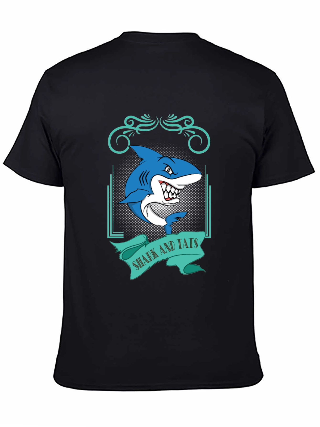 Shark and Tats Graphic Tee - Bold & Unique