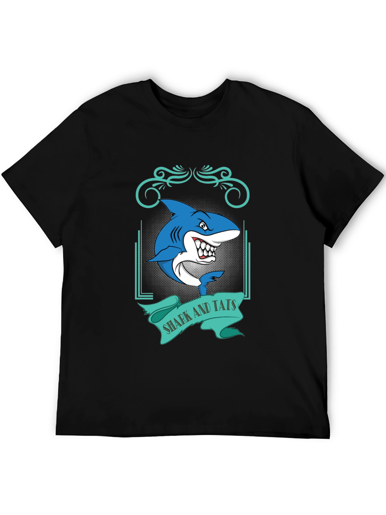 Shark and Tats Graphic Tee - Bold & Unique
