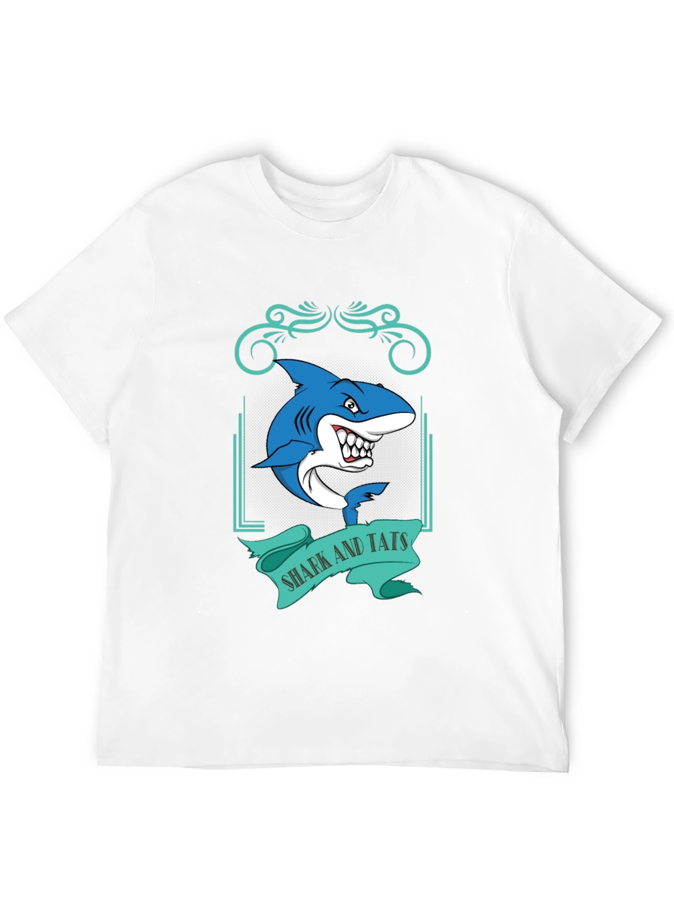 Shark and Tats Graphic Tee - Bold & Unique