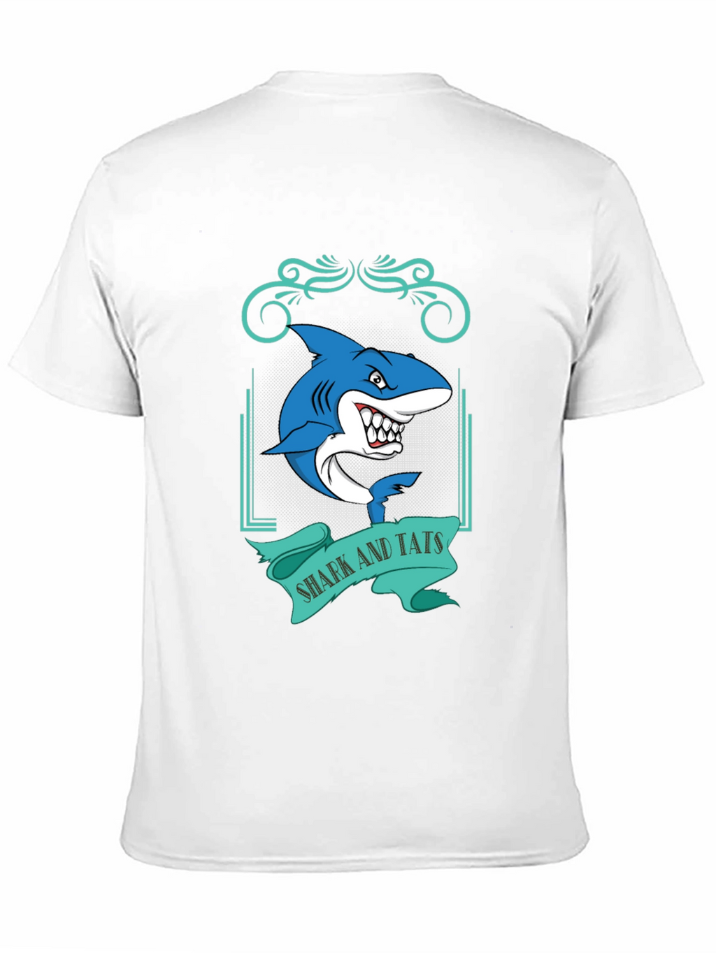 Shark and Tats Graphic Tee - Bold & Unique