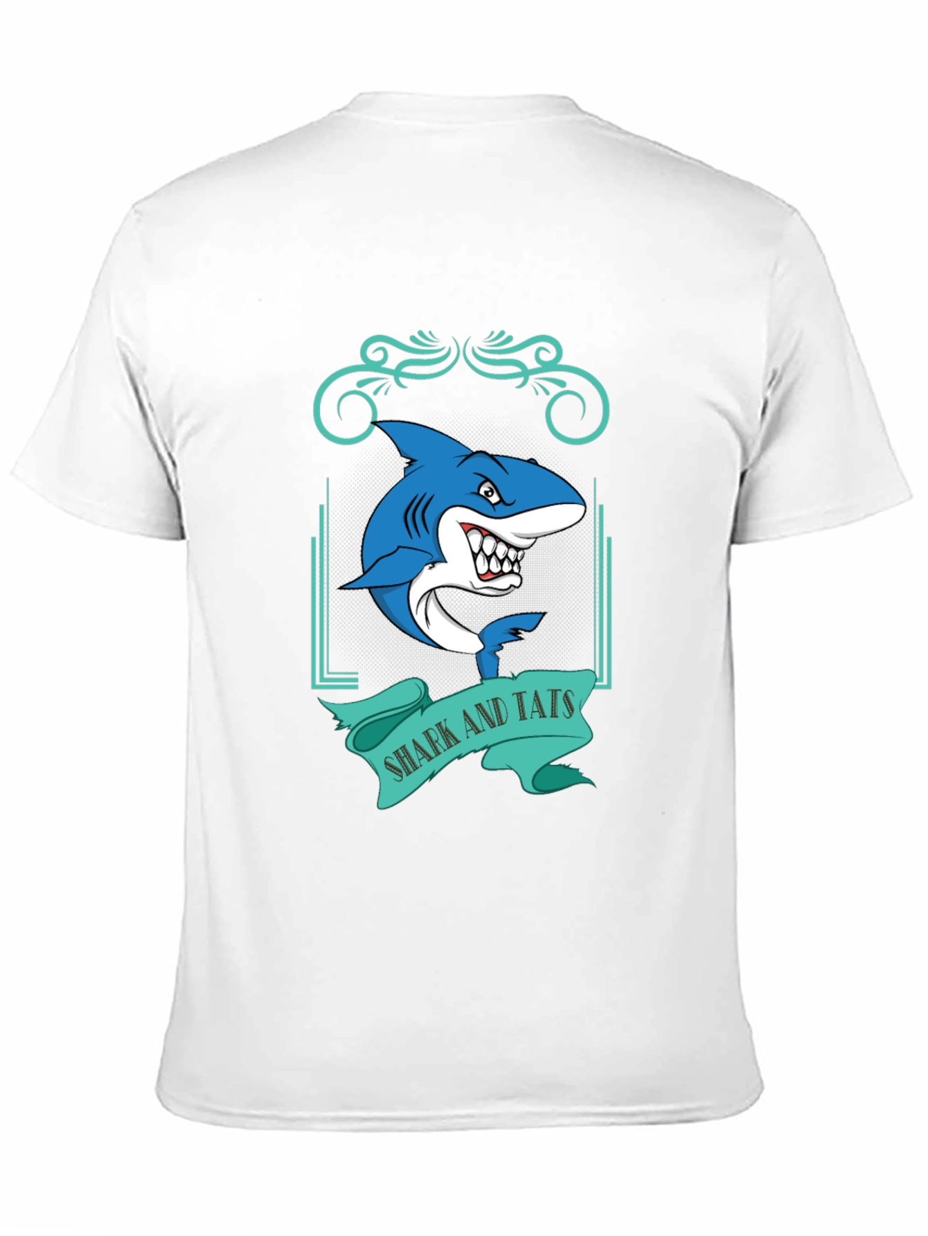 Shark and Tats Graphic Tee - Bold & Unique