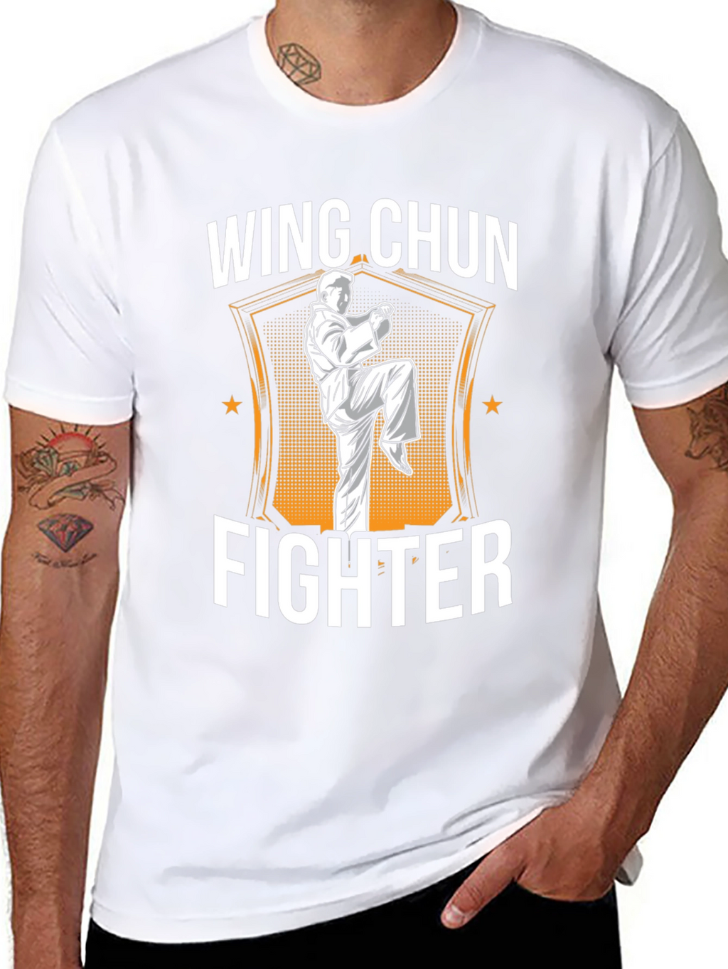 Wing Chun Fighter Graphic Tee