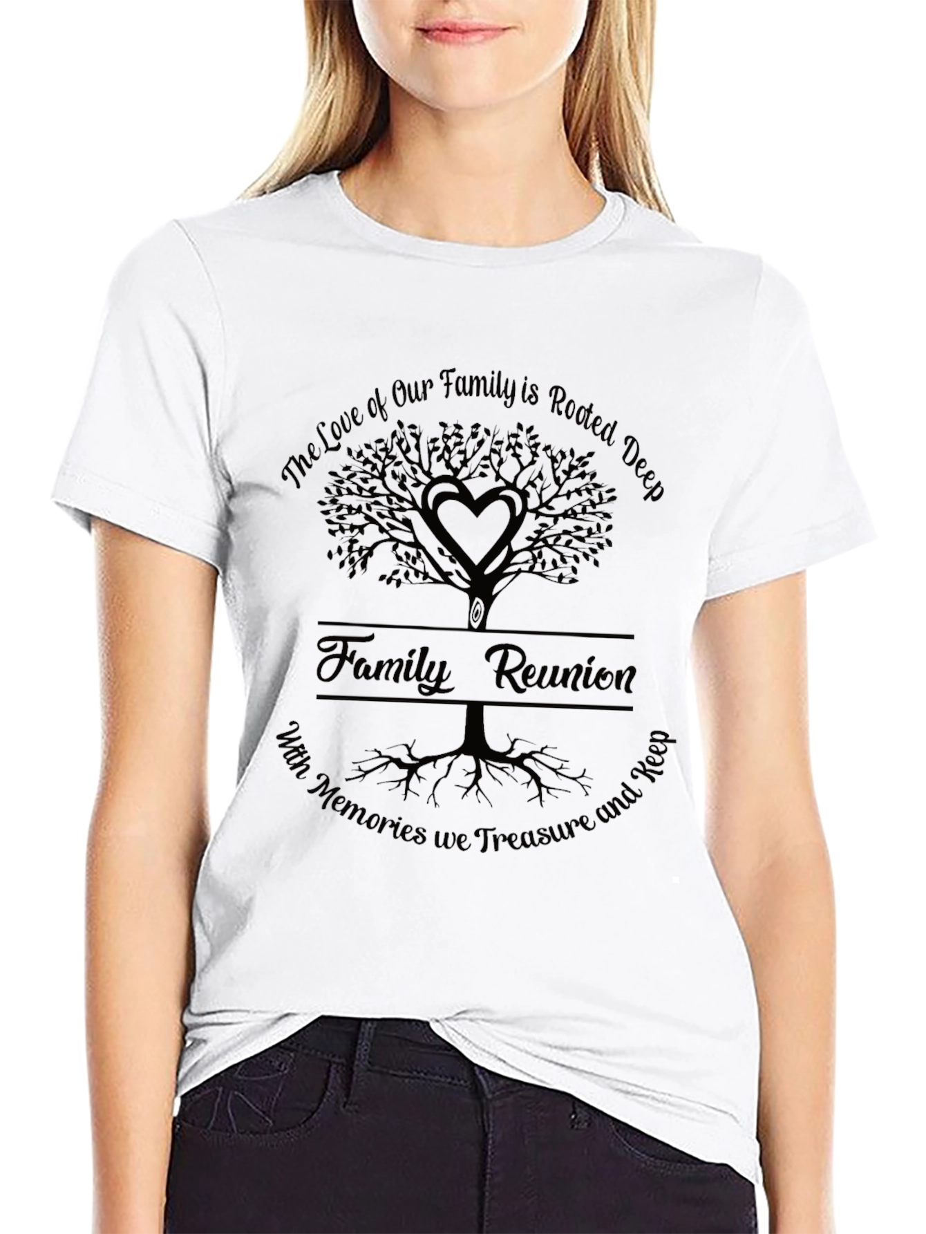 Family Reunion Rooted Tree T-Shirt