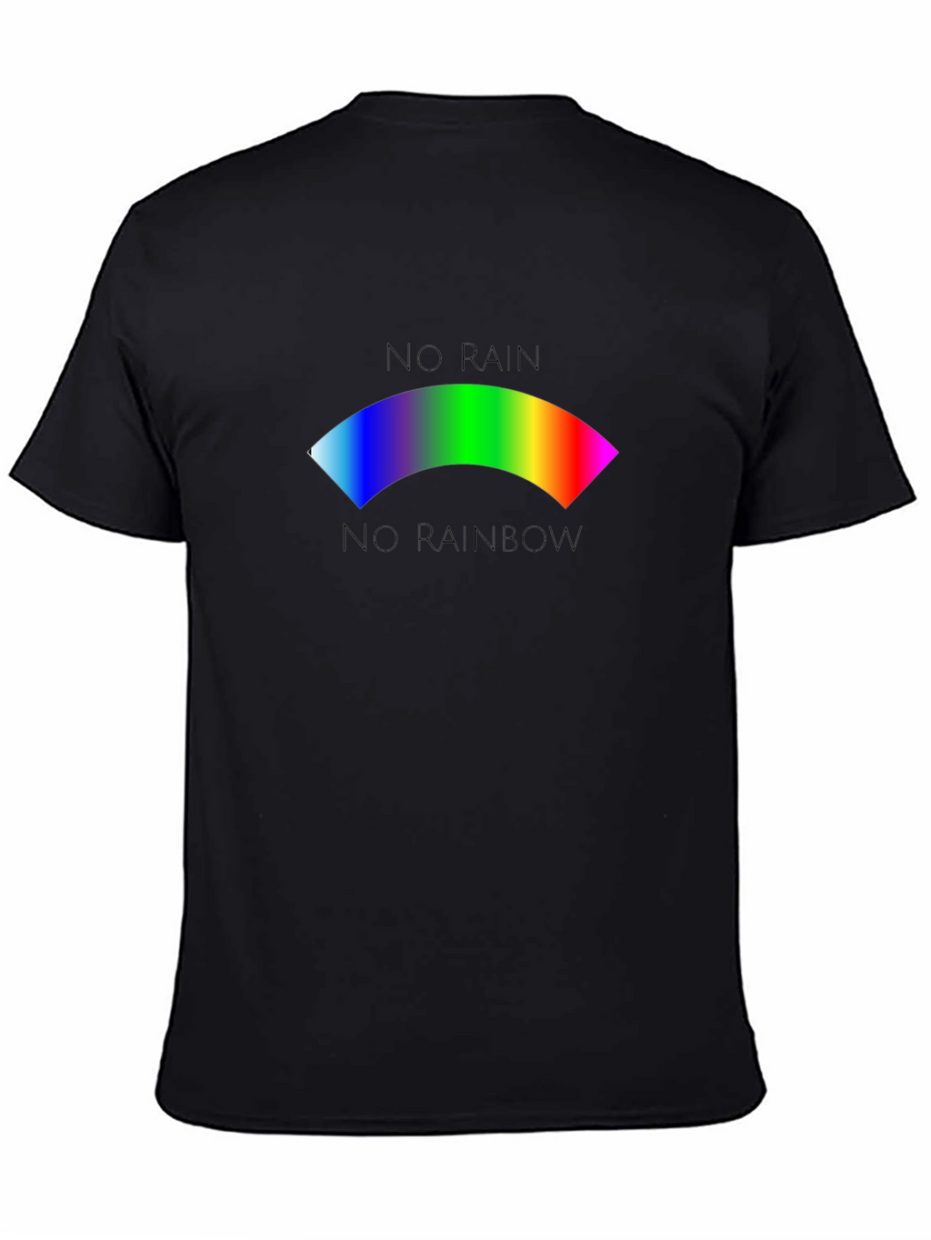 No Rain No Rainbow Graphic T-Shirt