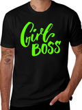 Girl Boss Black Graphic Tee