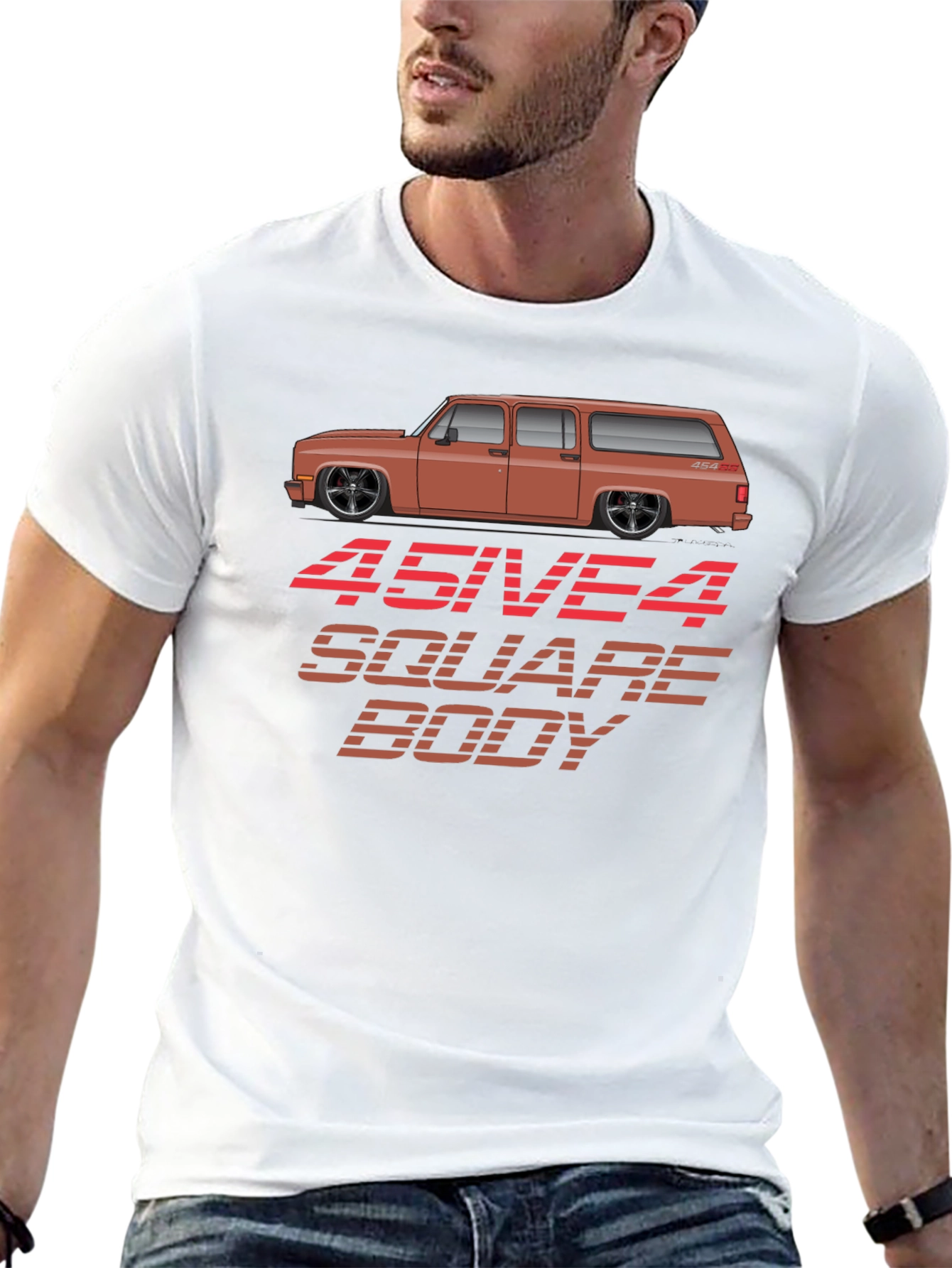 454 Square Body Tee