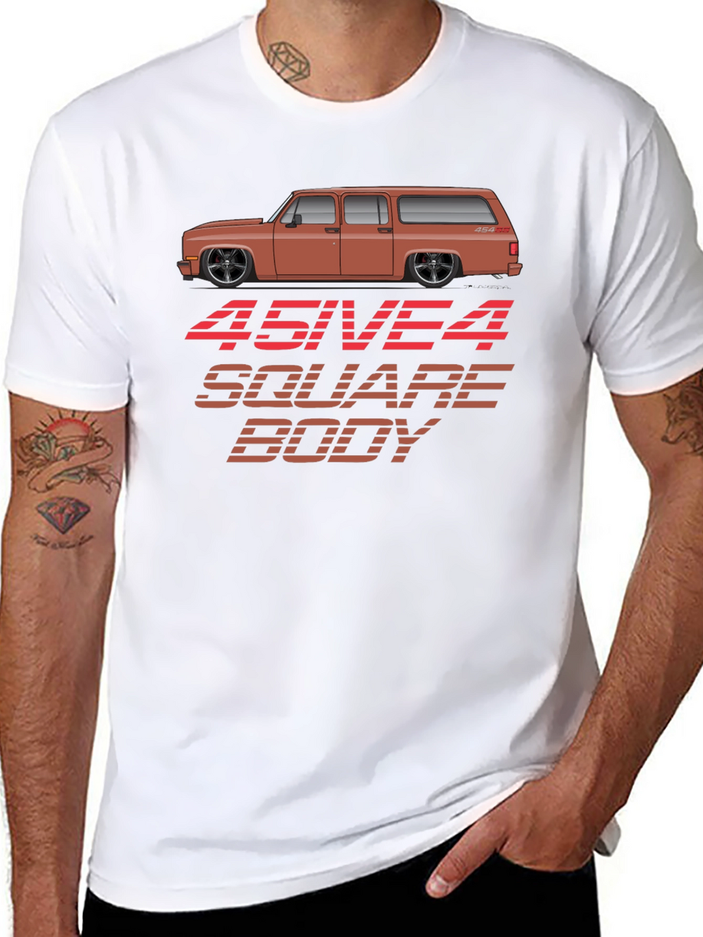 454 Square Body Tee