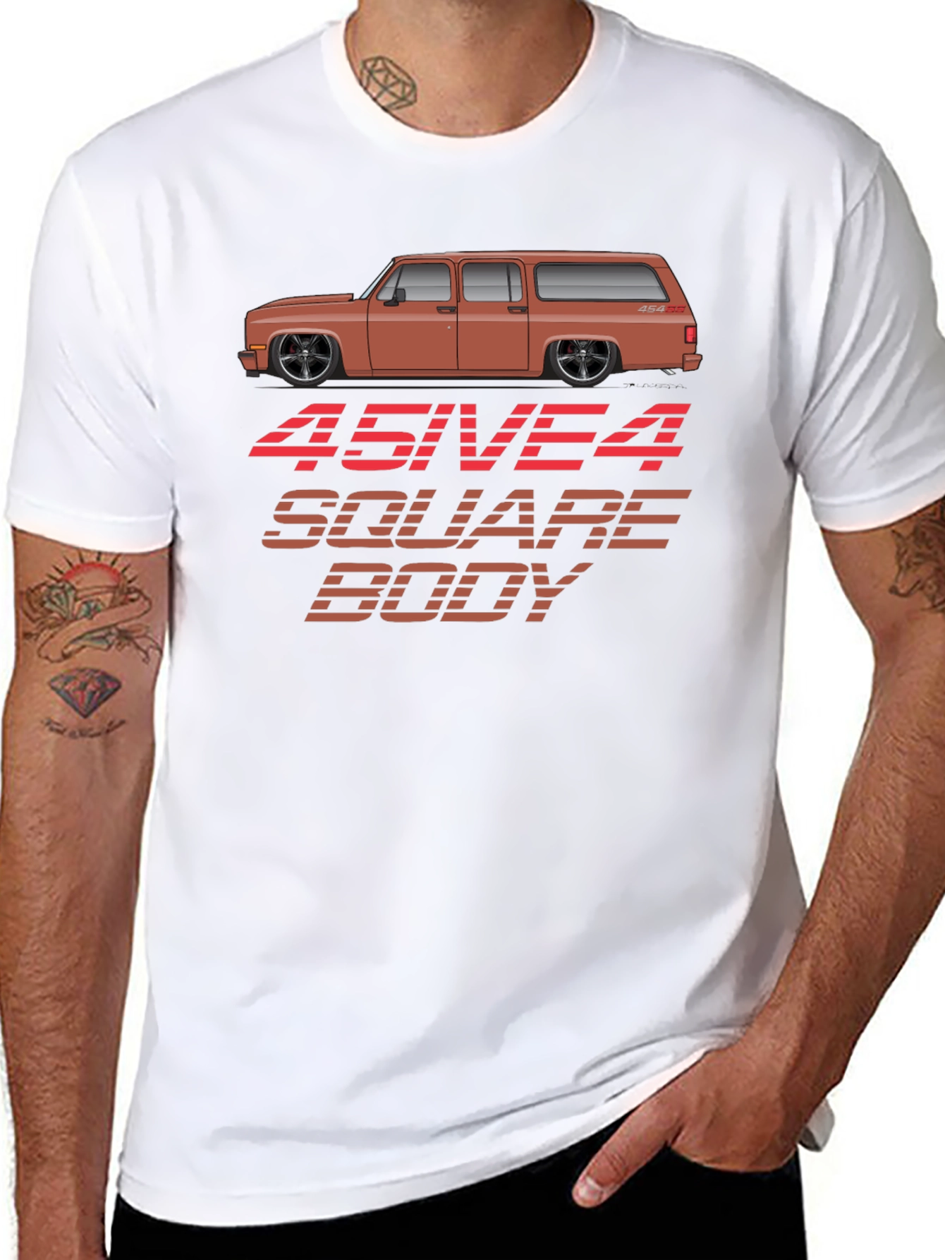 454 Square Body Tee
