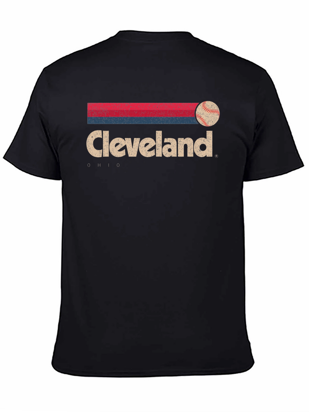 Retro Cleveland Ohio Baseball T-Shirt