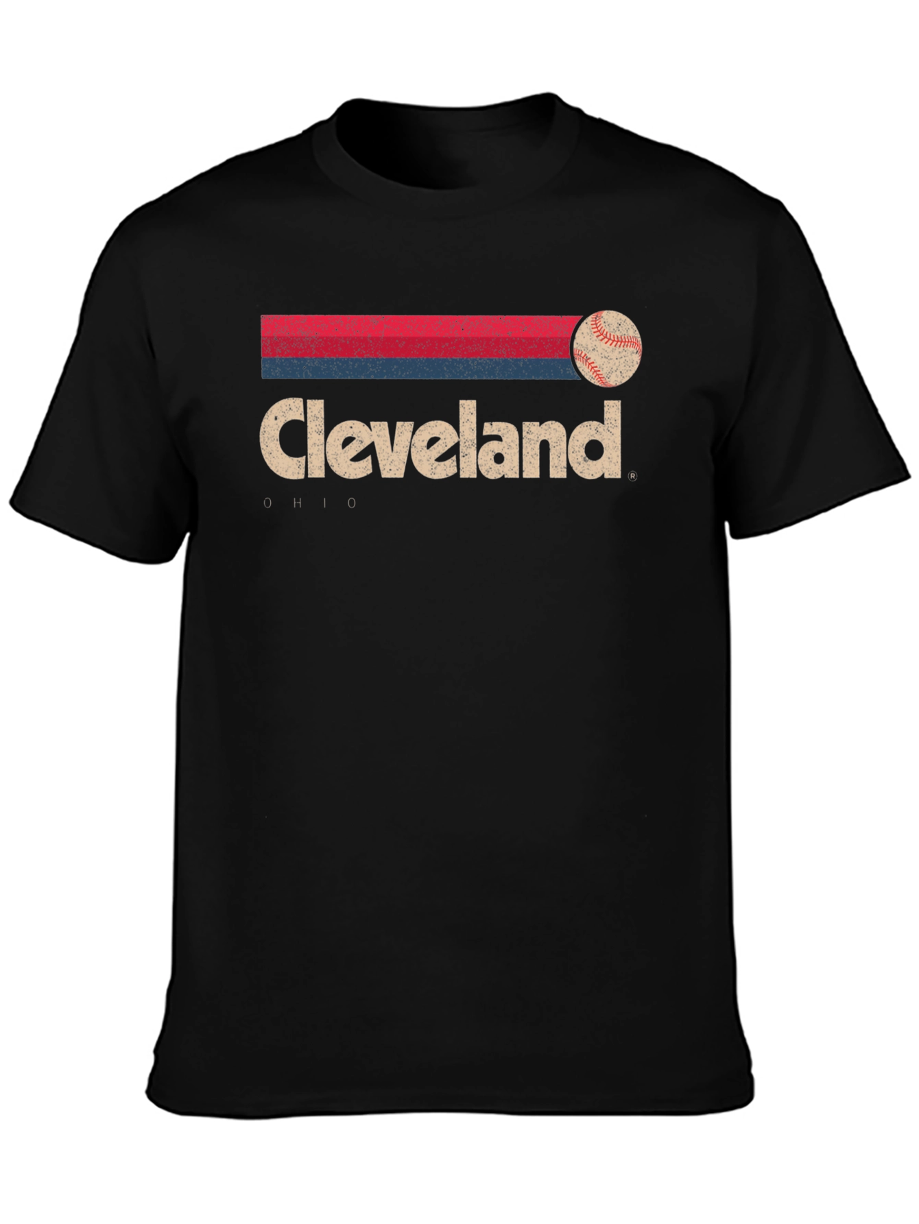 Retro Cleveland Ohio Baseball T-Shirt