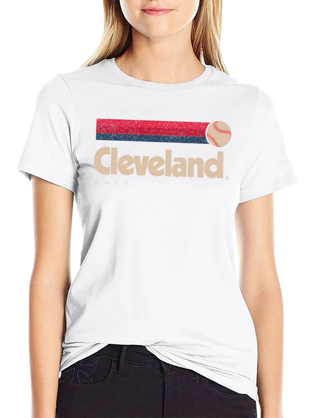 Retro Cleveland Ohio Baseball T-Shirt