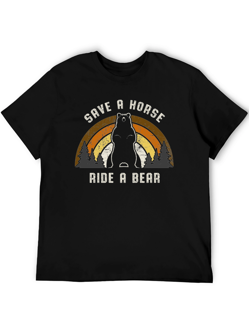 Save A Horse Ride A Bear Graphic Tee