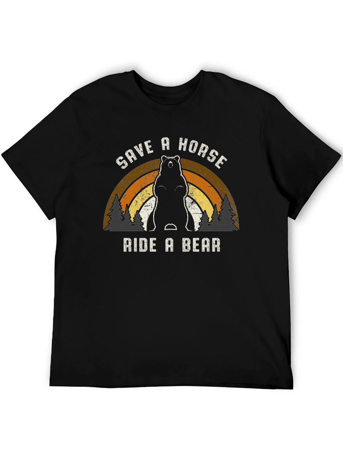 Save A Horse Ride A Bear Graphic Tee