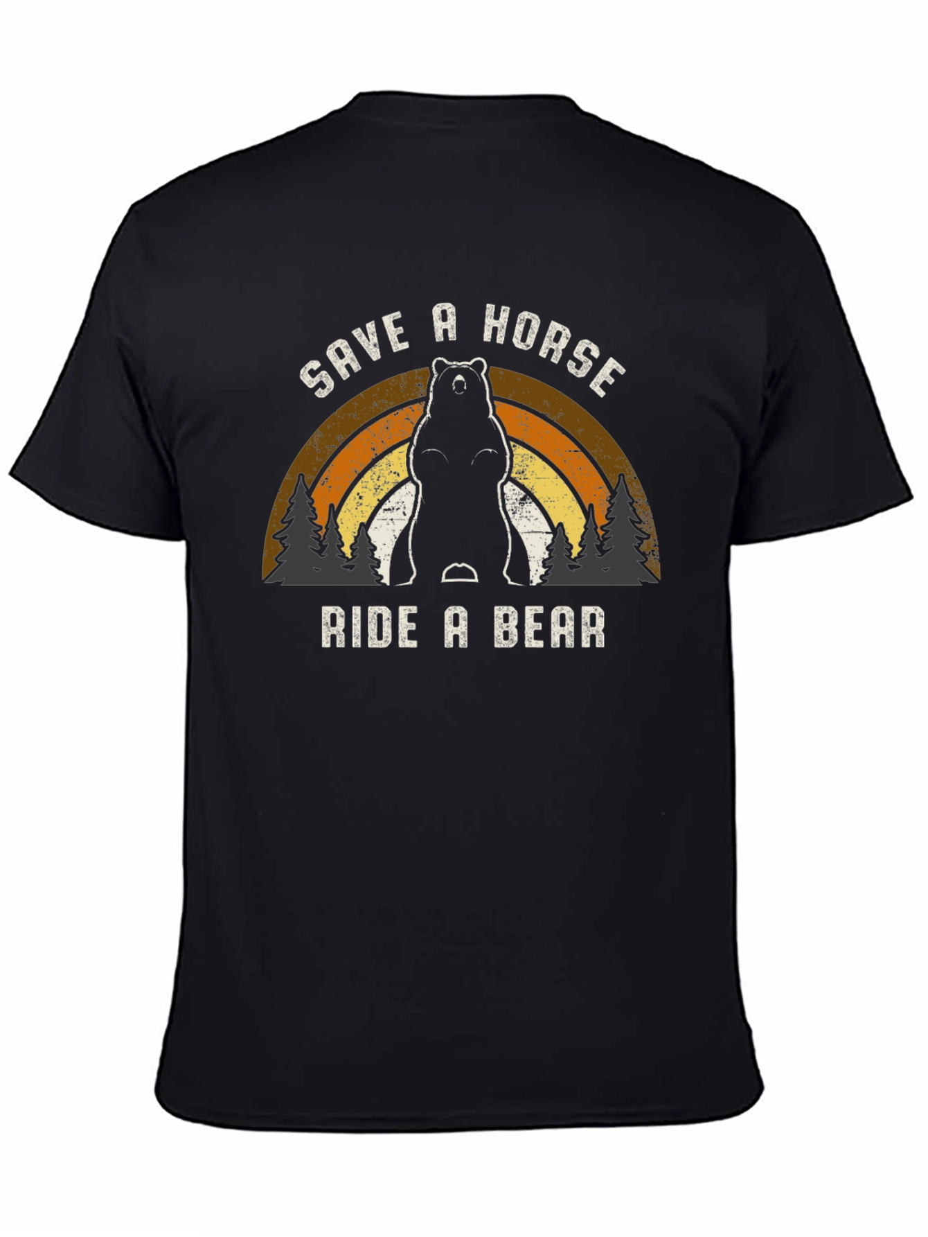 Save A Horse Ride A Bear Graphic Tee