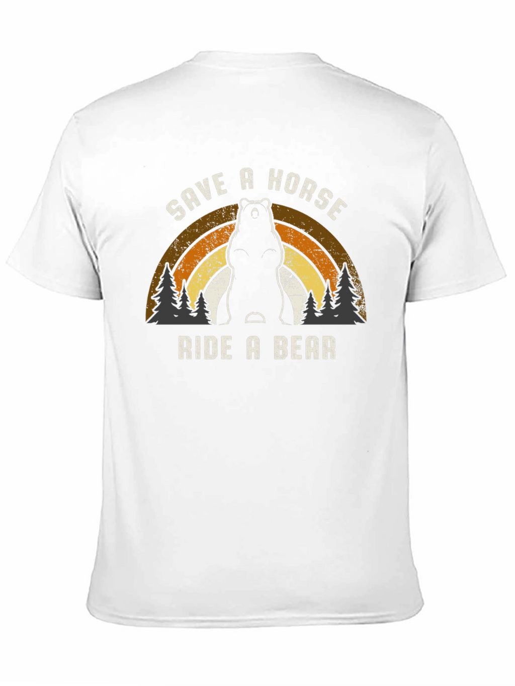 Save A Horse Ride A Bear Graphic Tee