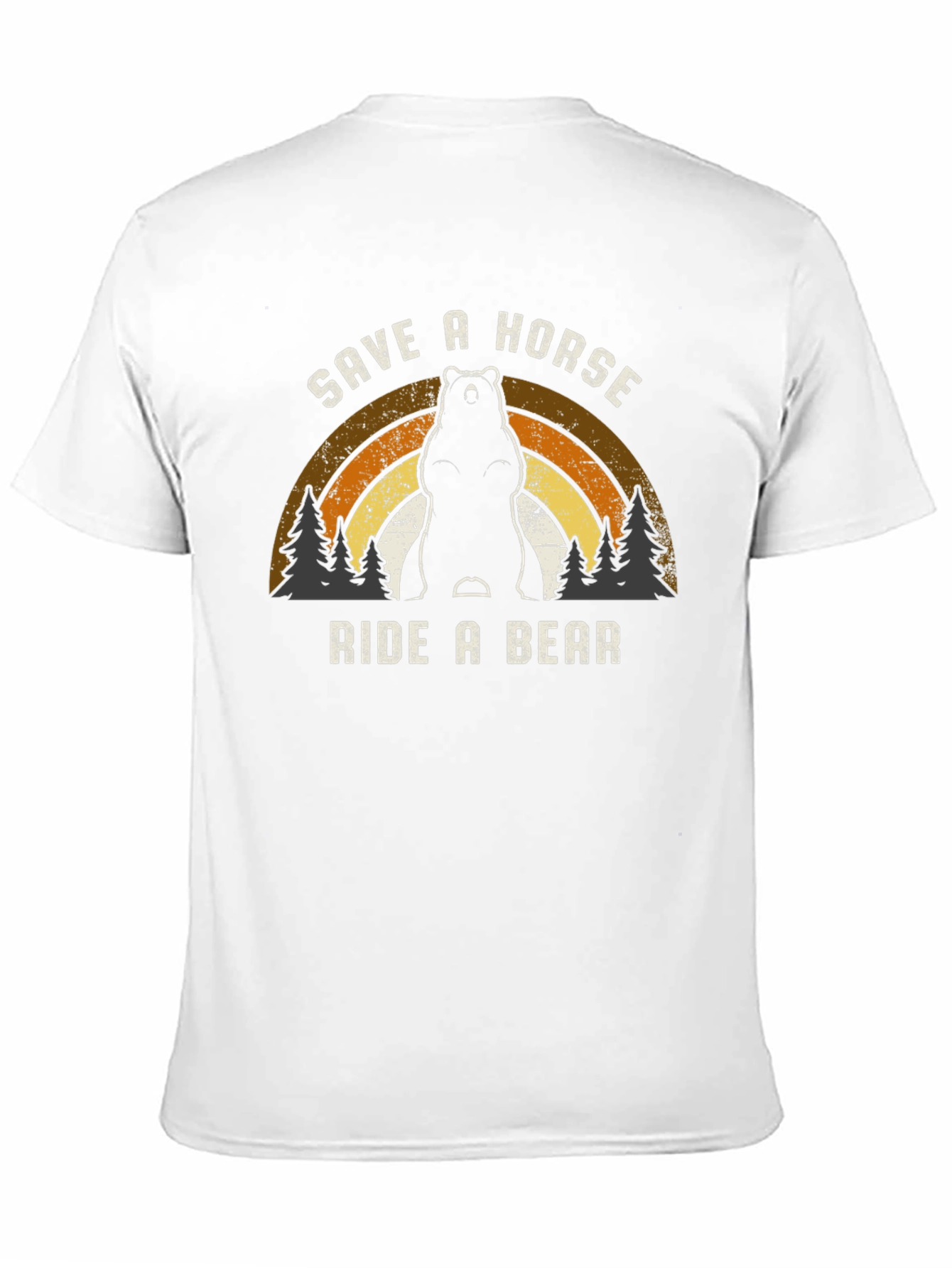 Save A Horse Ride A Bear Graphic Tee
