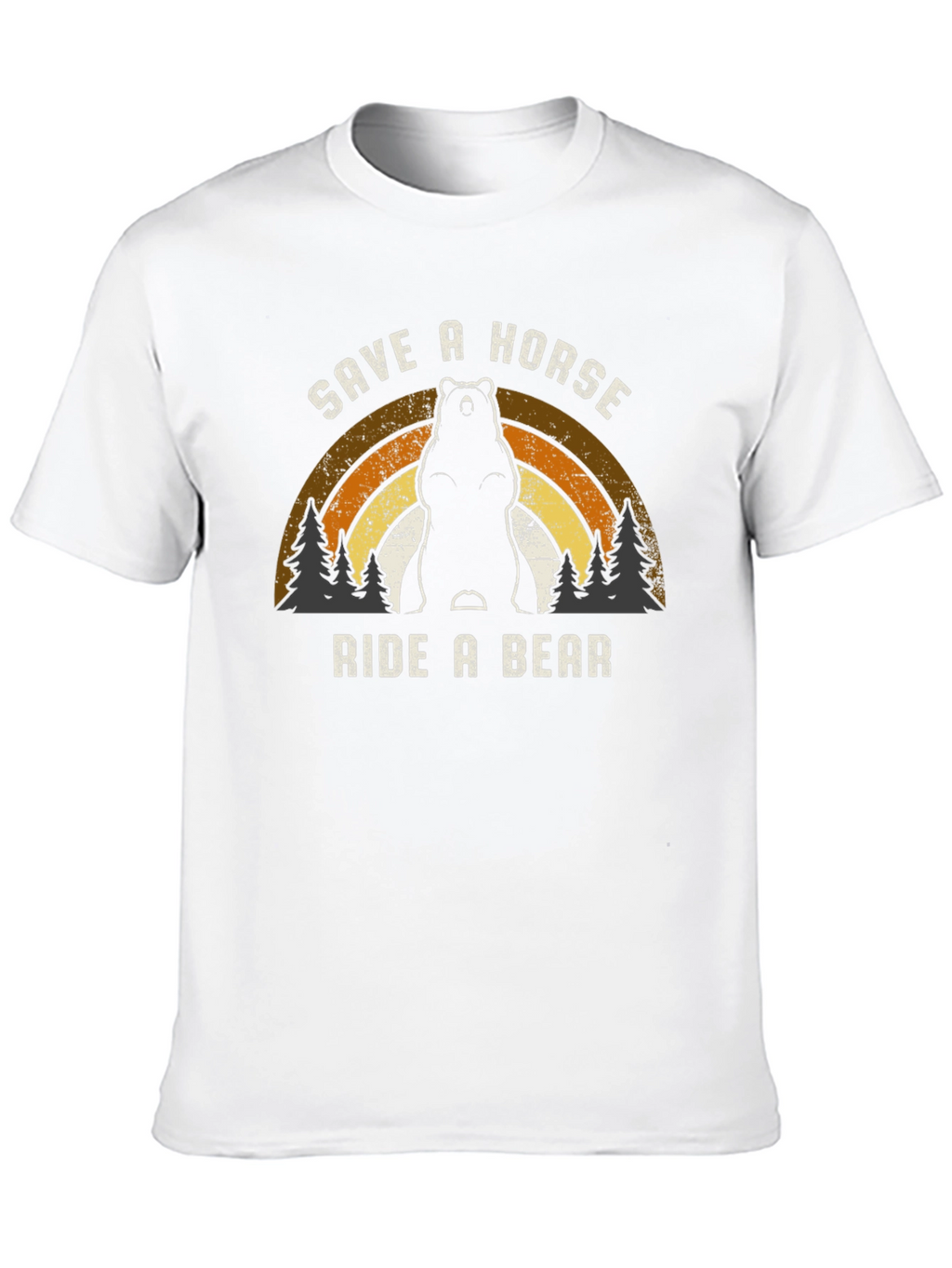 Save A Horse Ride A Bear Graphic Tee