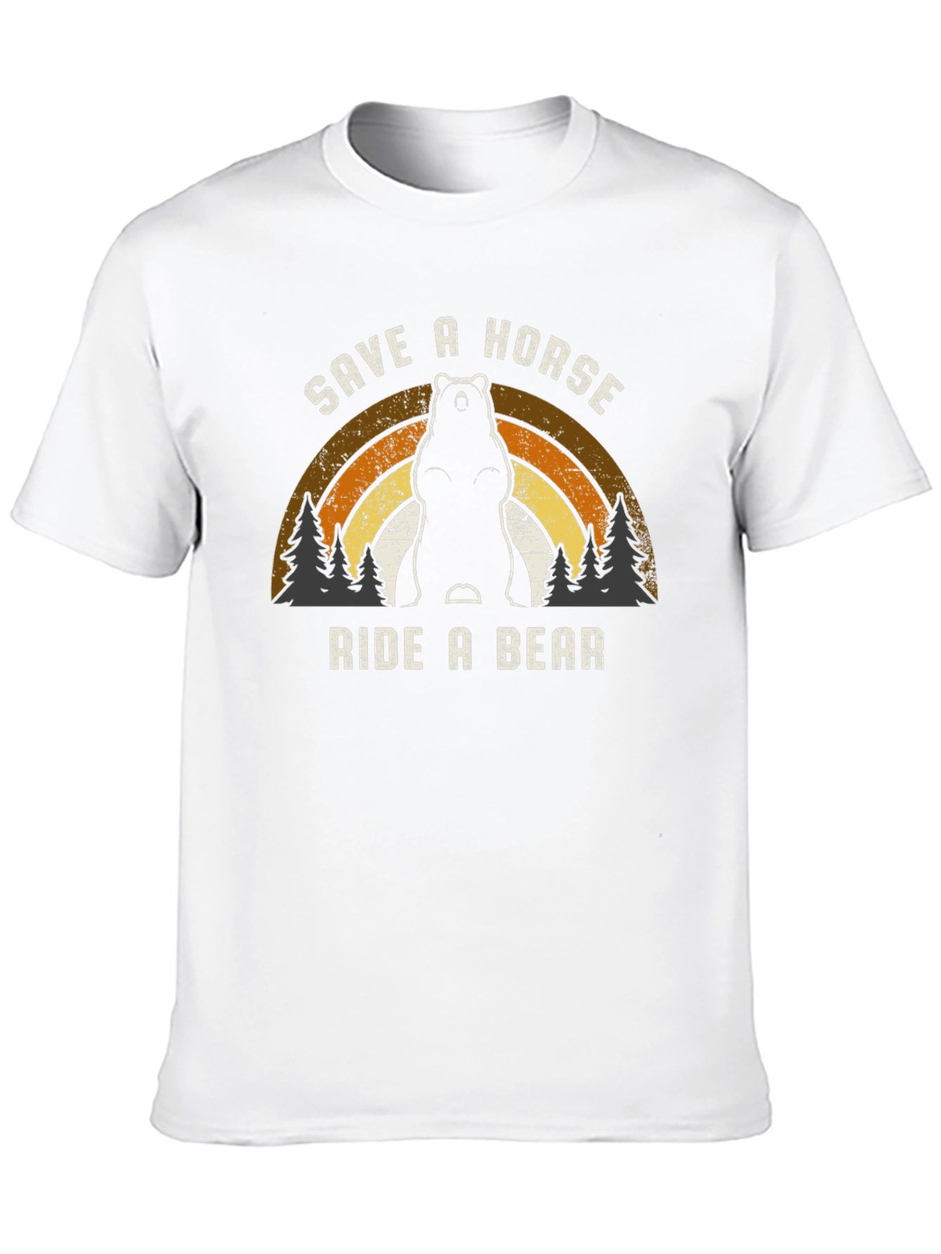 Save A Horse Ride A Bear Graphic Tee