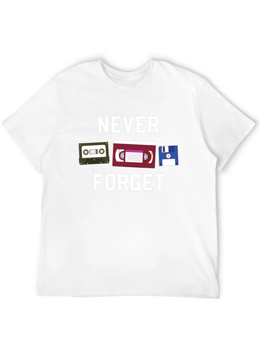 Retro Media T-Shirt - Never Forget