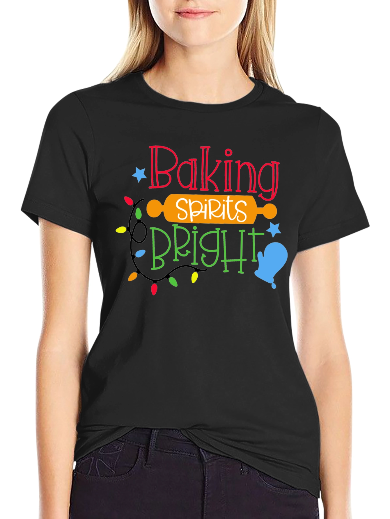 Baking Spirits Bright Holiday T-Shirt