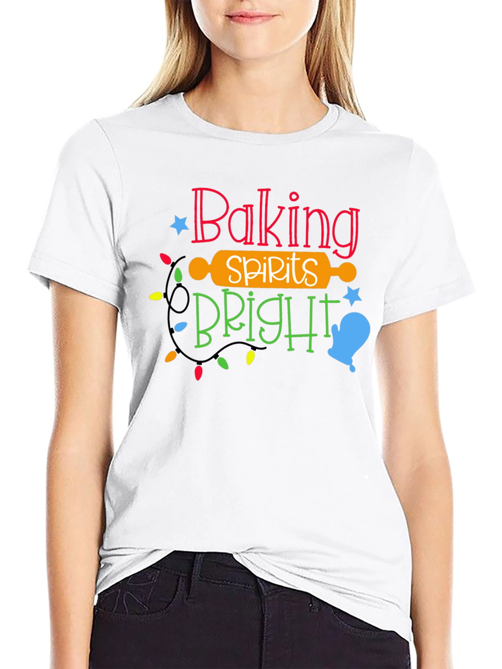 Baking Spirits Bright Holiday T-Shirt