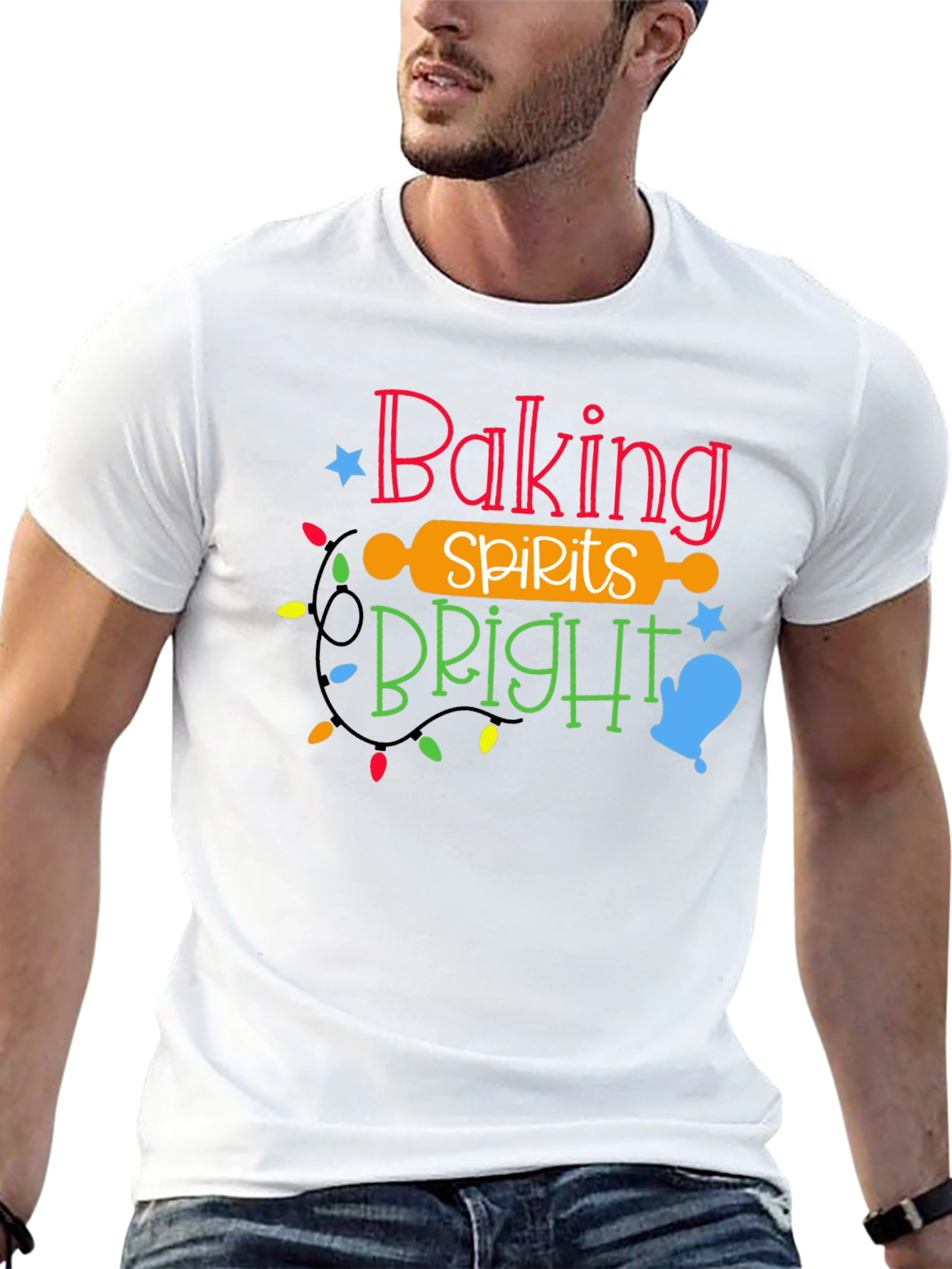 Baking Spirits Bright Holiday T-Shirt