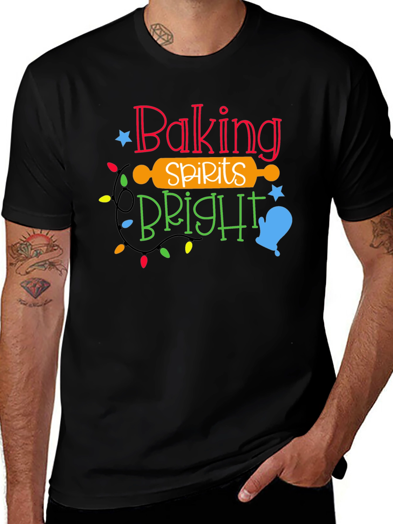 Baking Spirits Bright Holiday T-Shirt