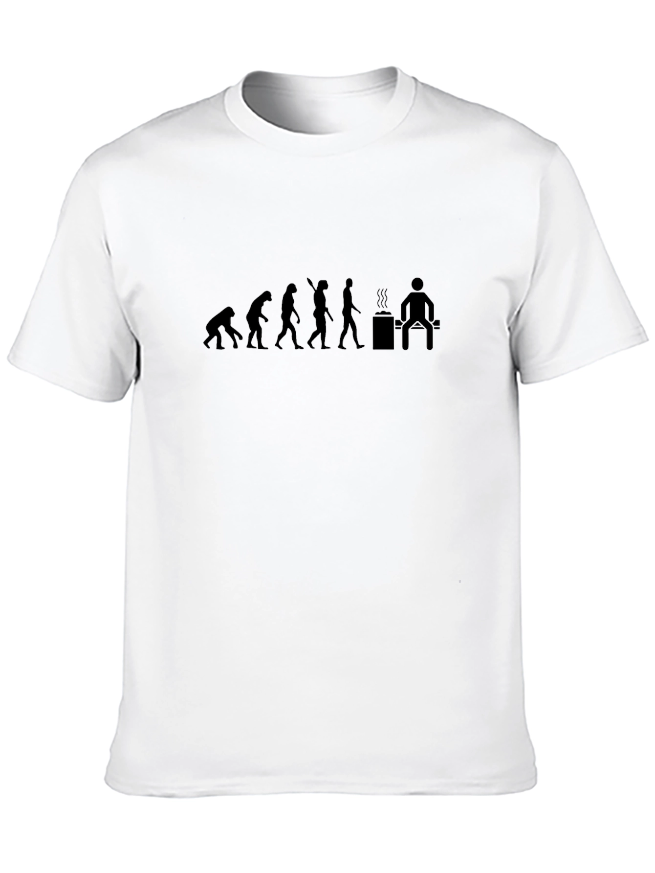BBQ Evolution T-Shirt - Grill Master Tee