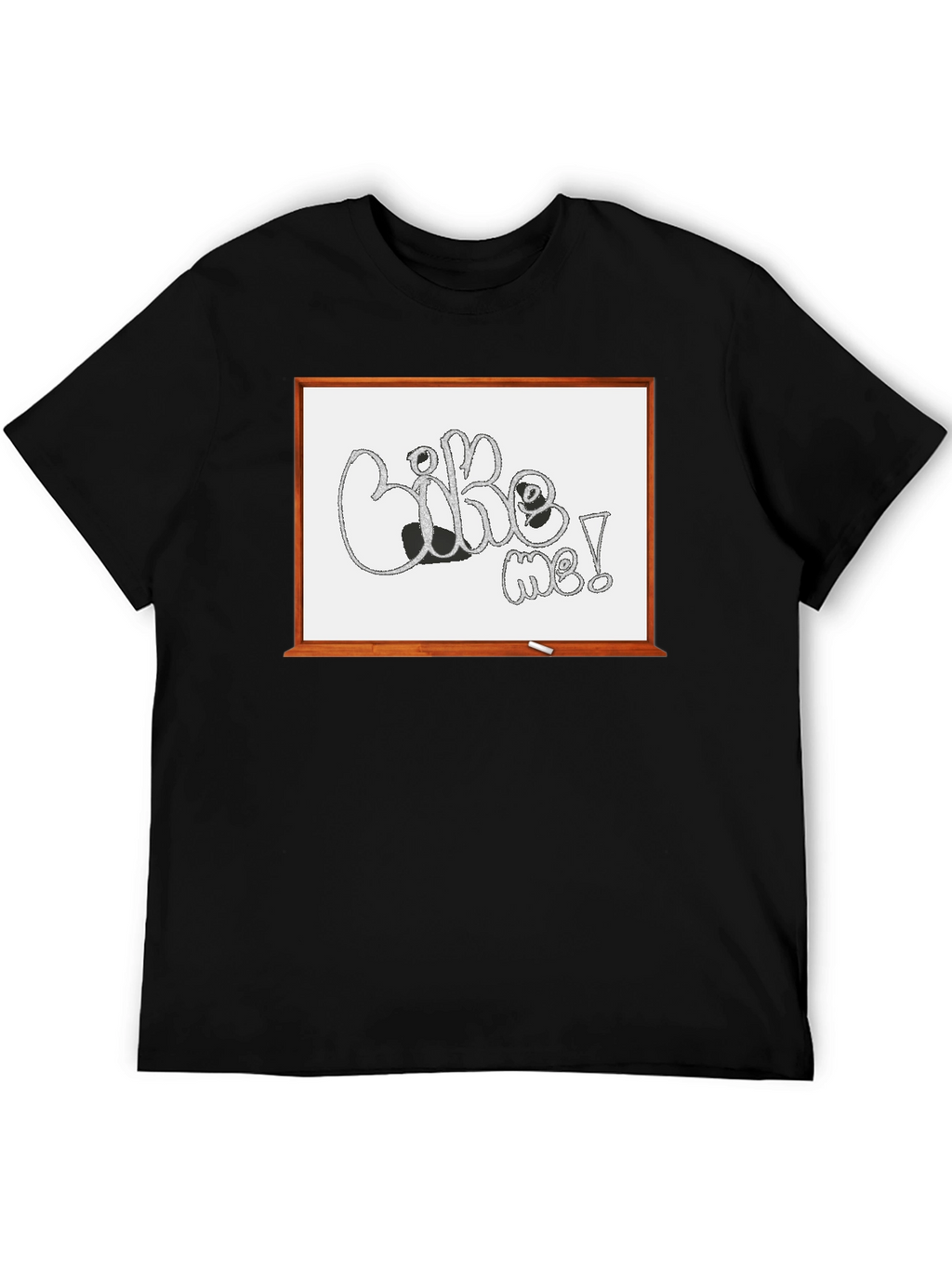 Like Me! Graphic Tee - Unique Whiteboard Design