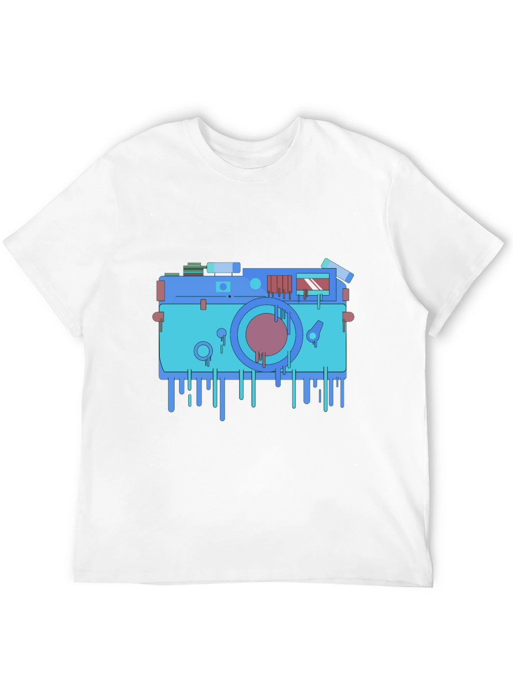 Retro Camera Graphic Tee - Cool Photo Lover Shirt