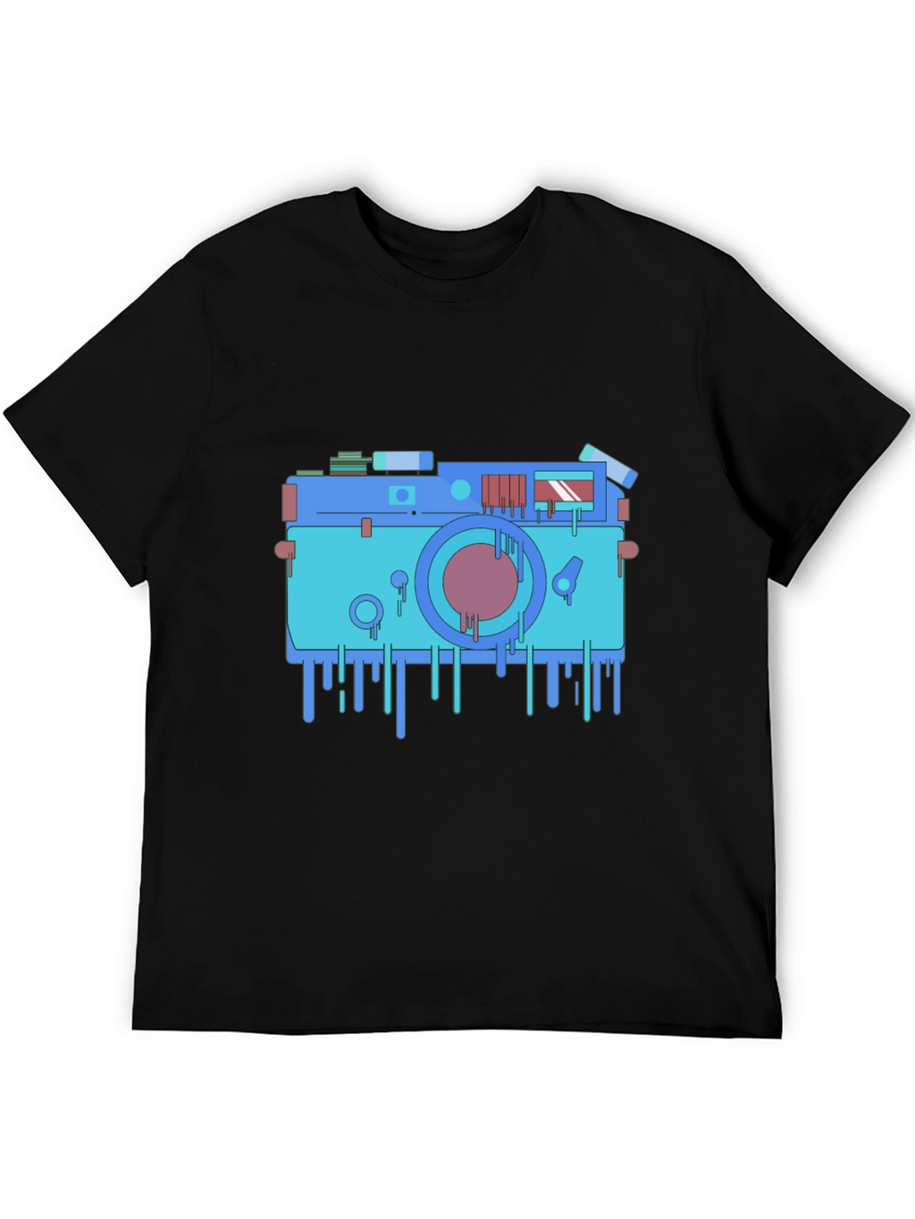 Retro Camera Graphic Tee - Cool Photo Lover Shirt