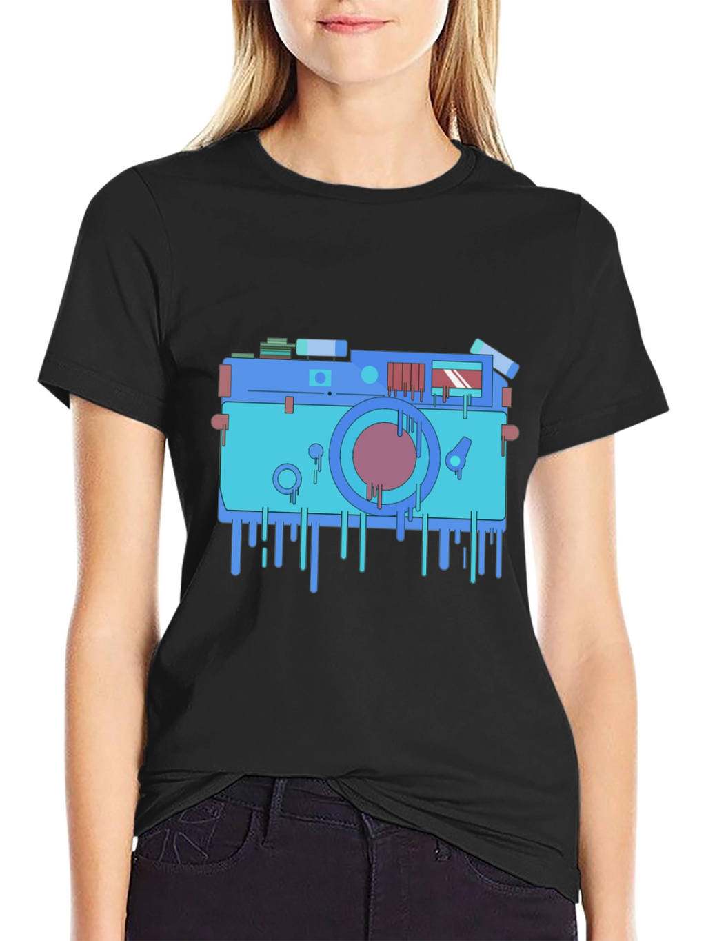 Retro Camera Graphic Tee - Cool Photo Lover Shirt