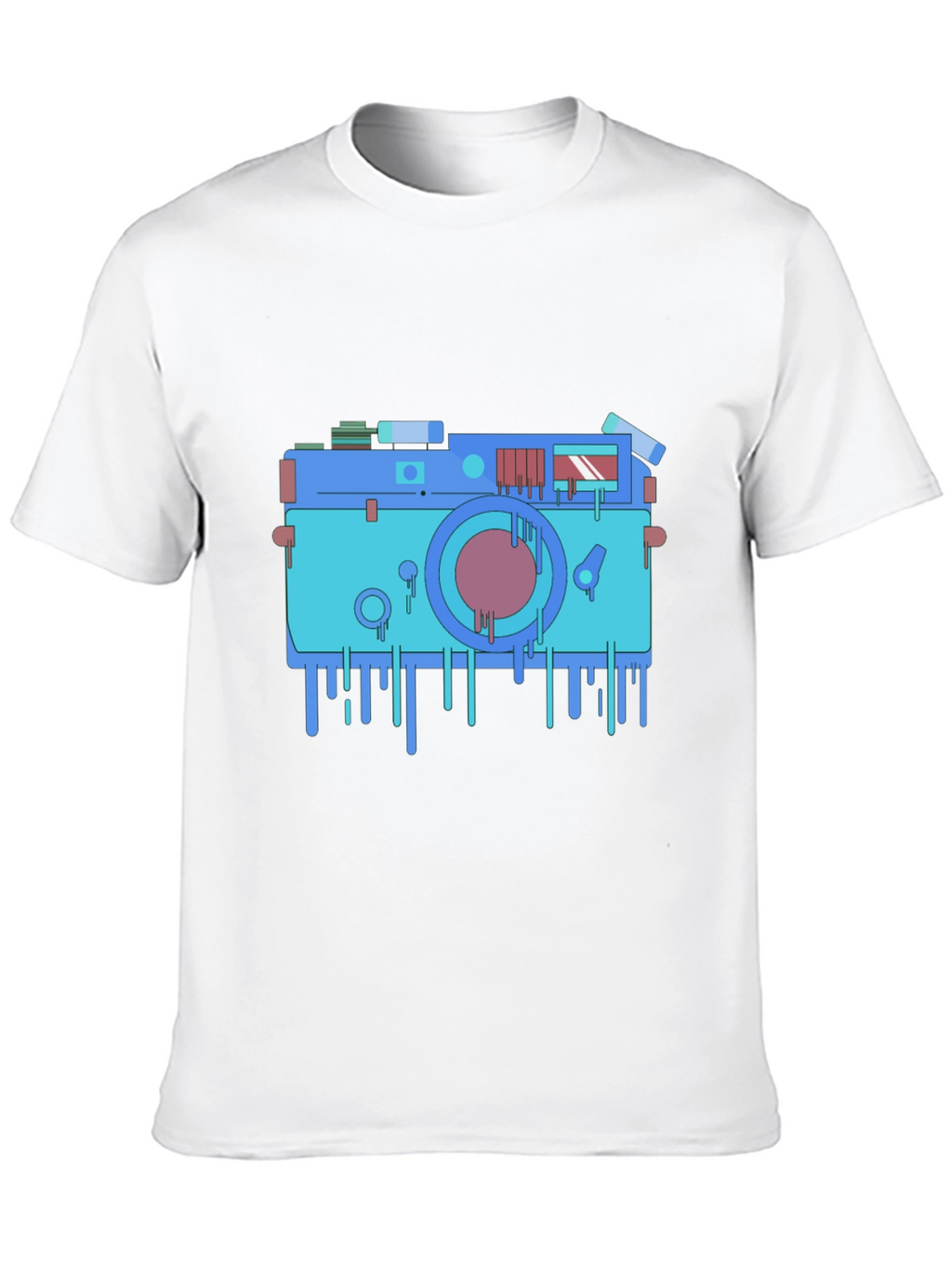 Retro Camera Graphic Tee - Cool Photo Lover Shirt