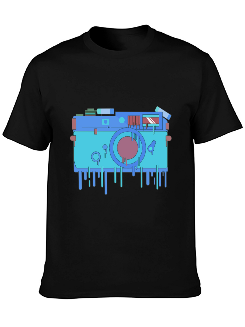 Retro Camera Graphic Tee - Cool Photo Lover Shirt
