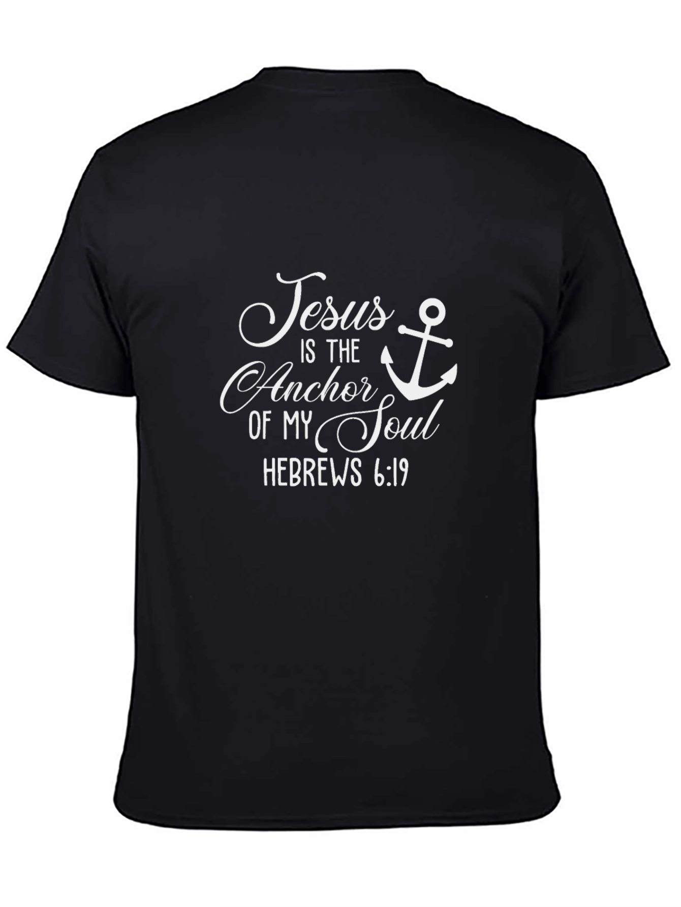 Jesus Anchor Soul T-Shirt Christian Faith Tee