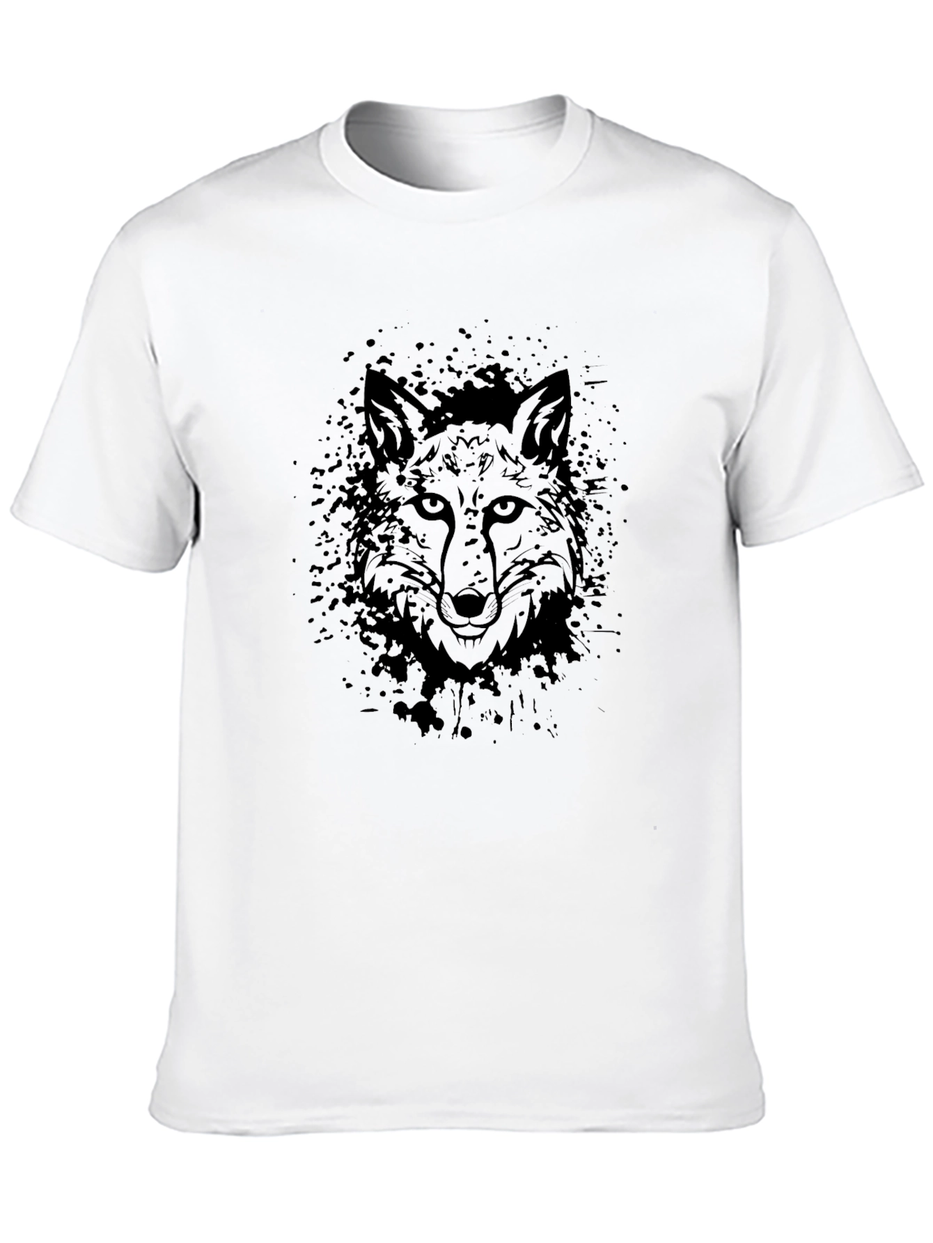 Fox Graphic Black T-Shirt - Urban Style