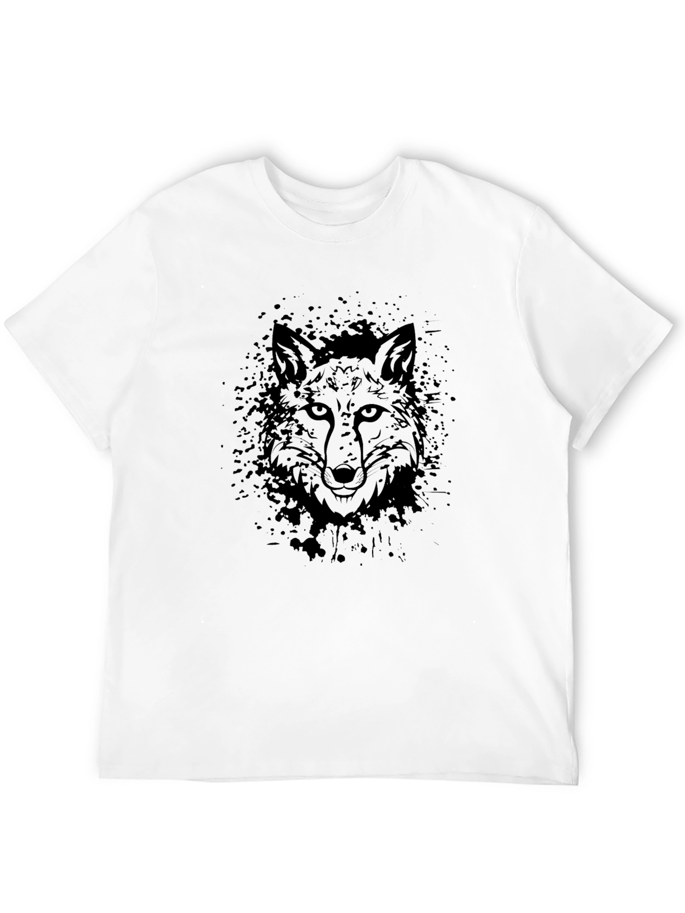 Fox Graphic Black T-Shirt - Urban Style