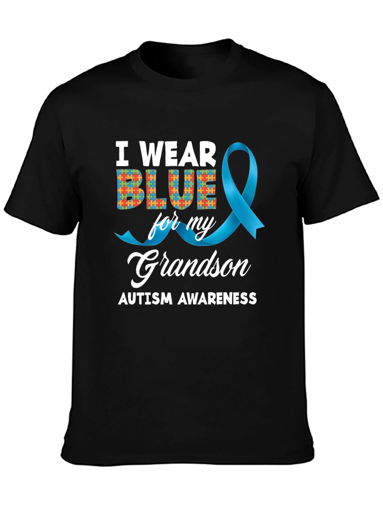 Autism Awareness Grandson T-Shirt