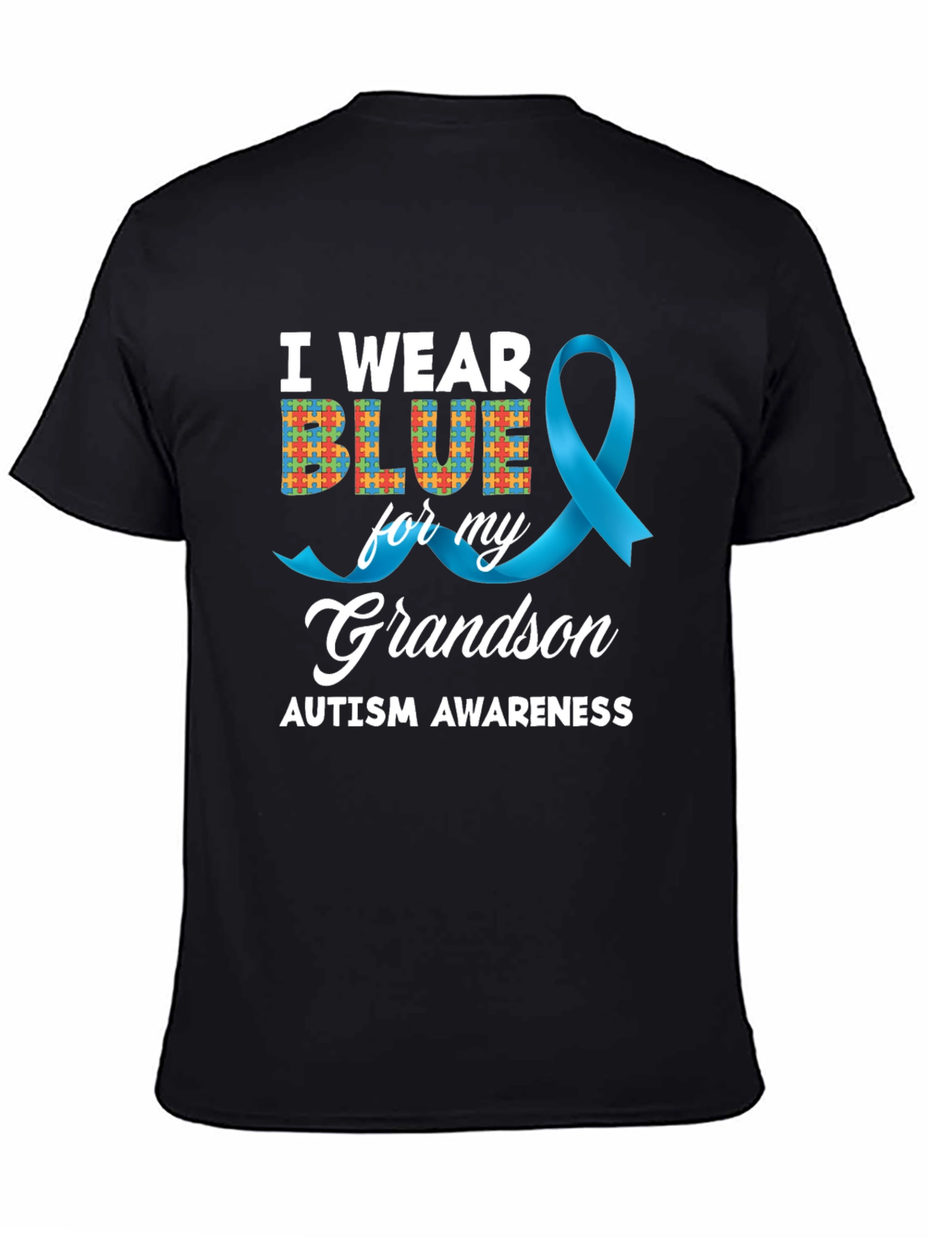 Autism Awareness Grandson T-Shirt