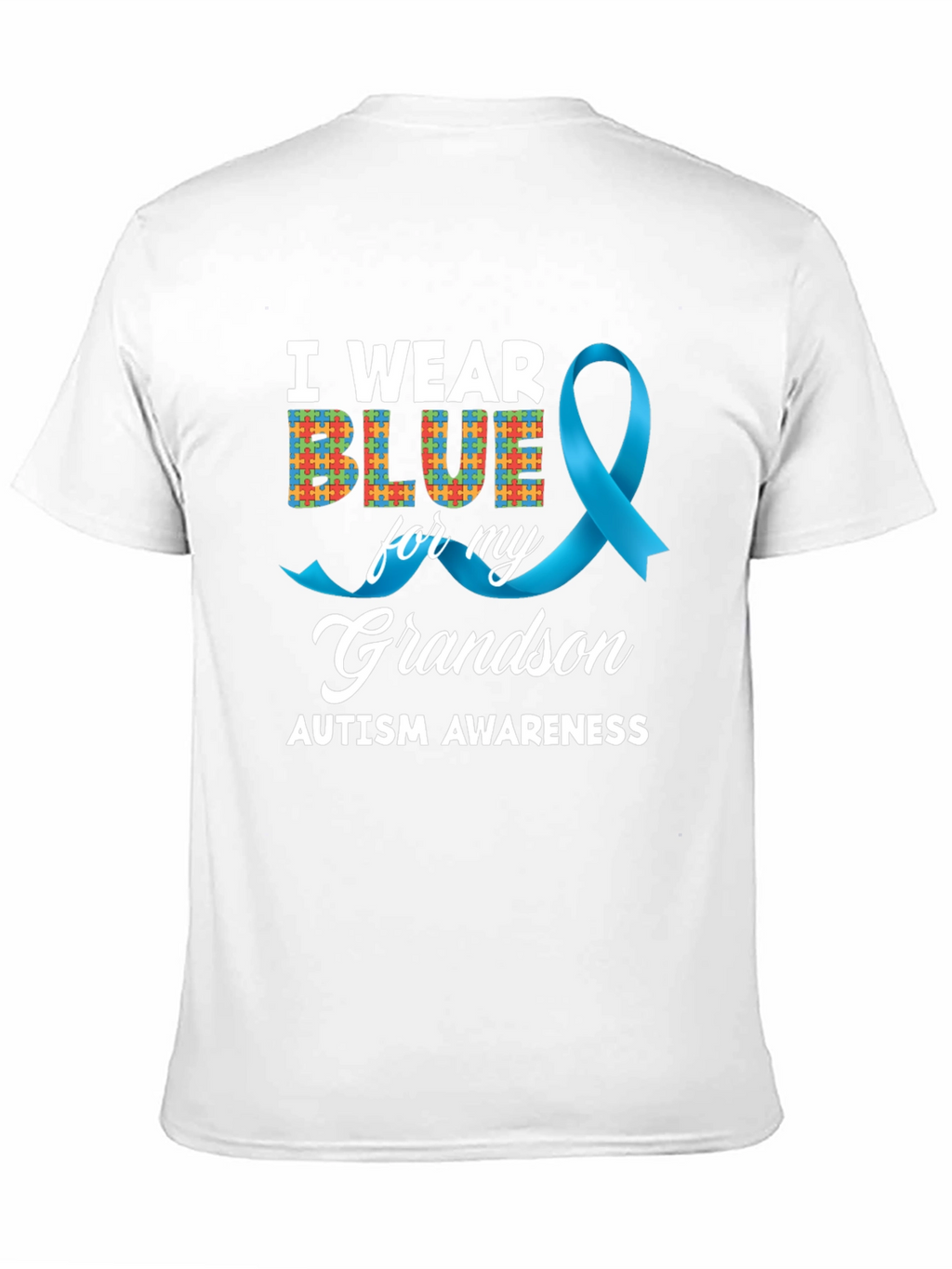 Autism Awareness Grandson T-Shirt