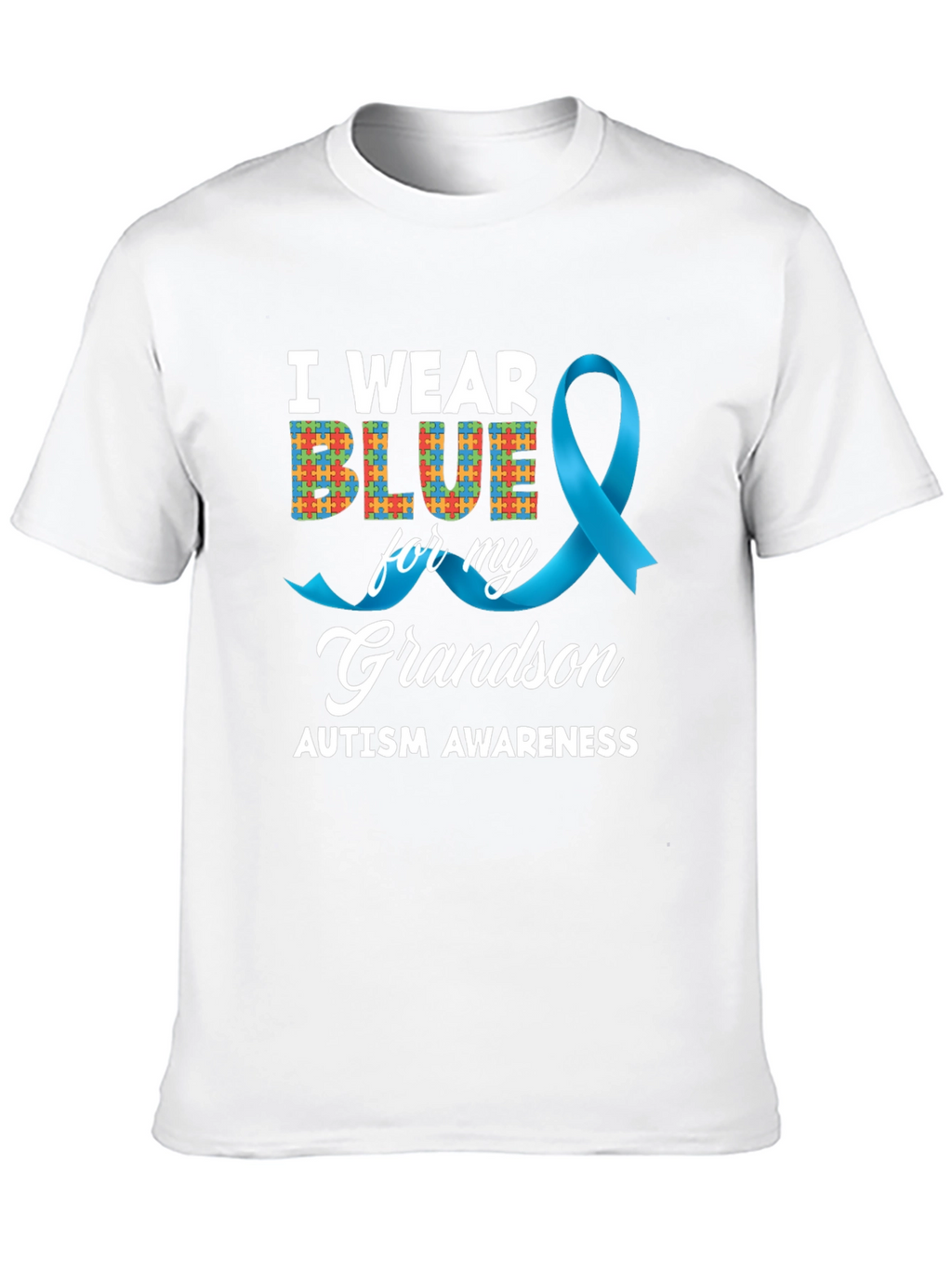 Autism Awareness Grandson T-Shirt