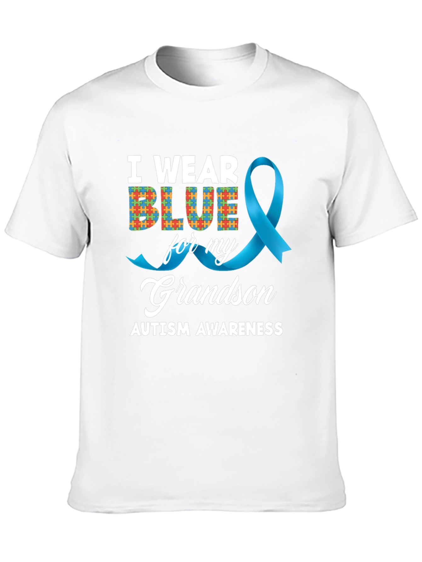Autism Awareness Grandson T-Shirt