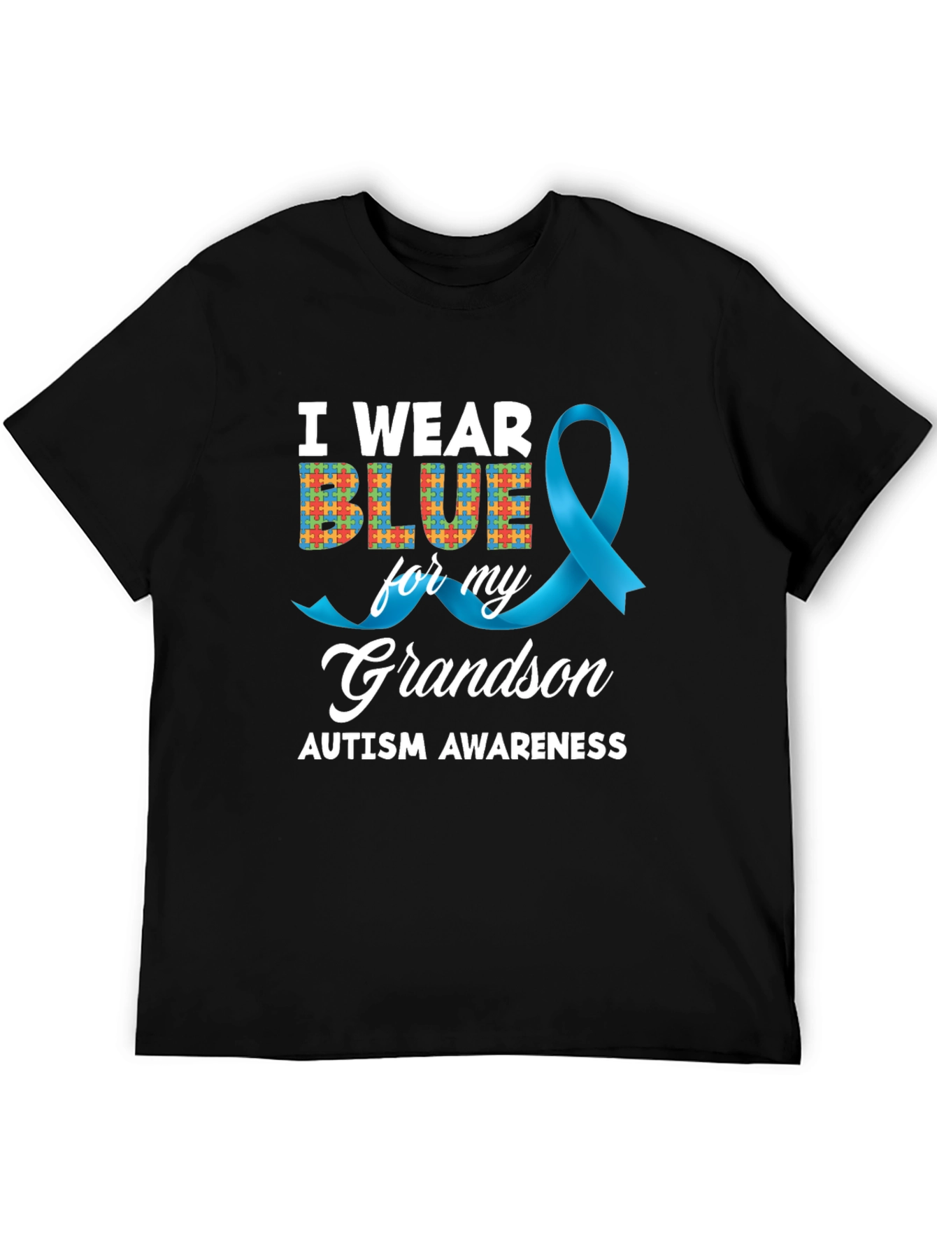 Autism Awareness Grandson T-Shirt