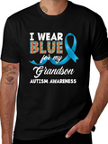 Autism Awareness Grandson T-Shirt