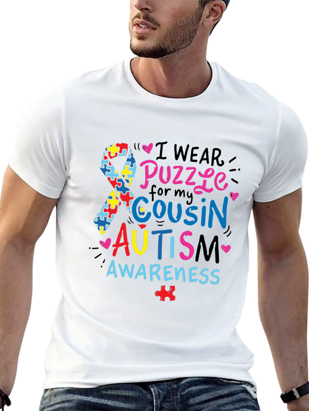 Autism Awareness Cousin T-Shirt