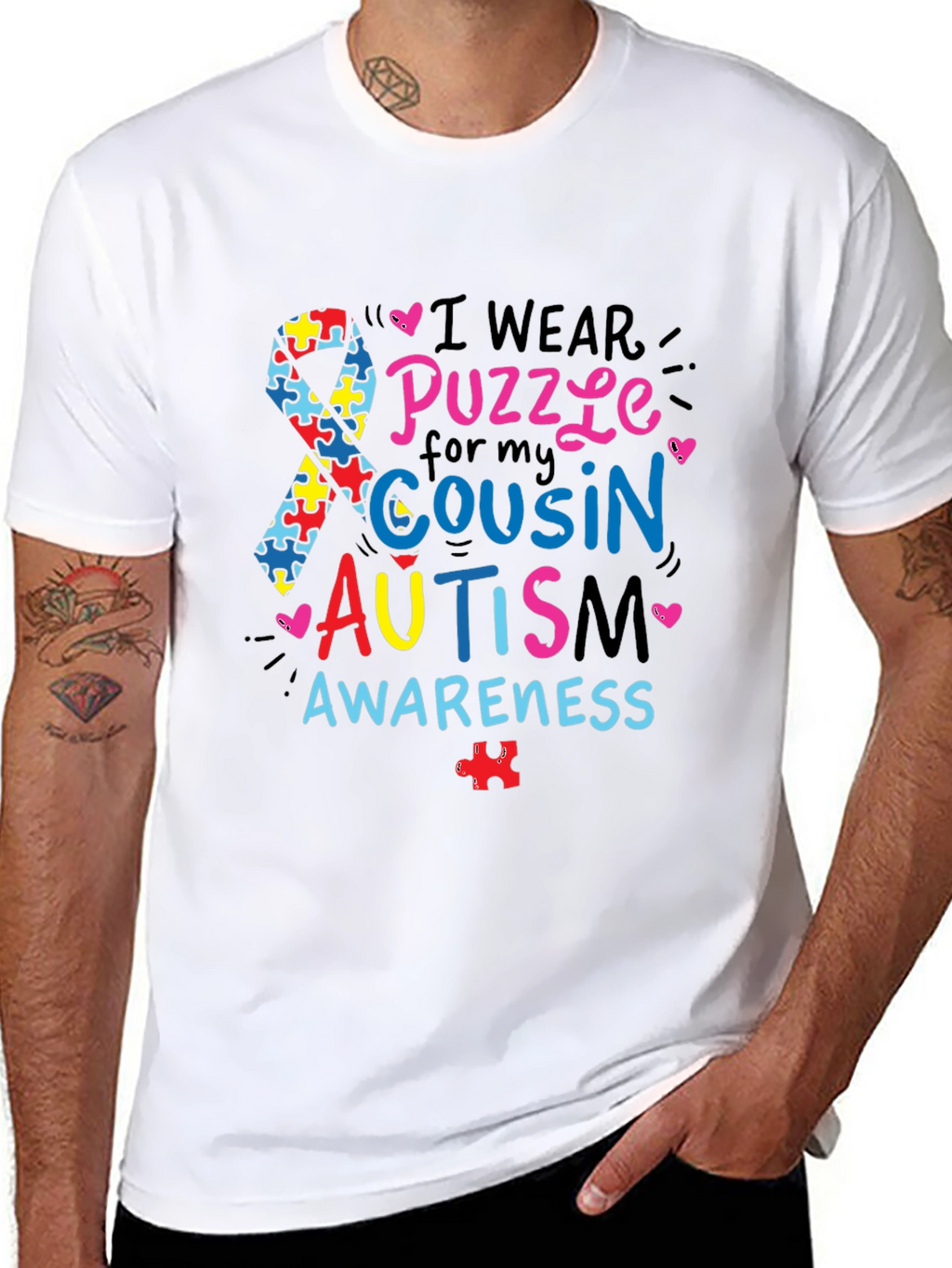 Autism Awareness Cousin T-Shirt