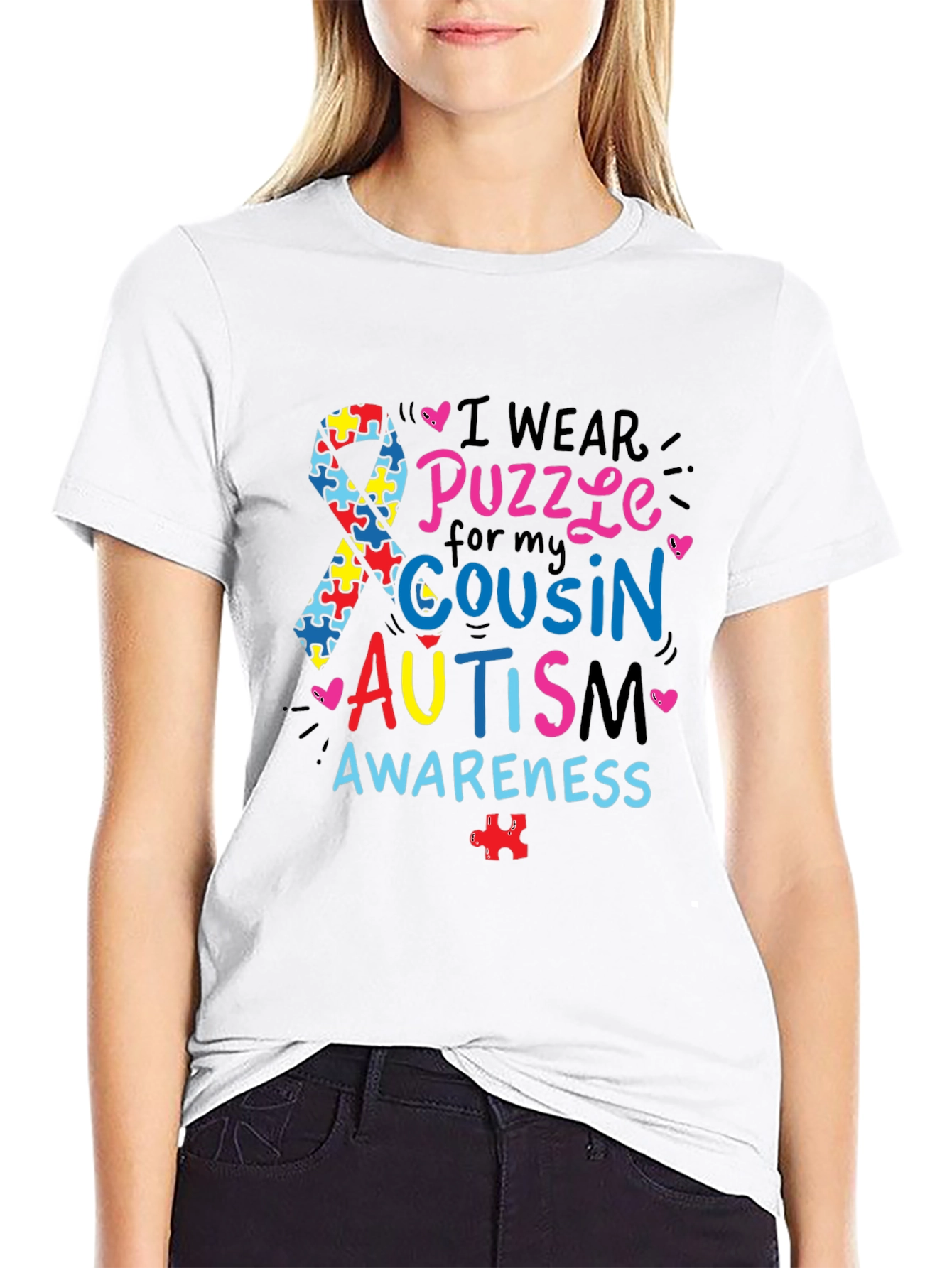 Autism Awareness Cousin T-Shirt