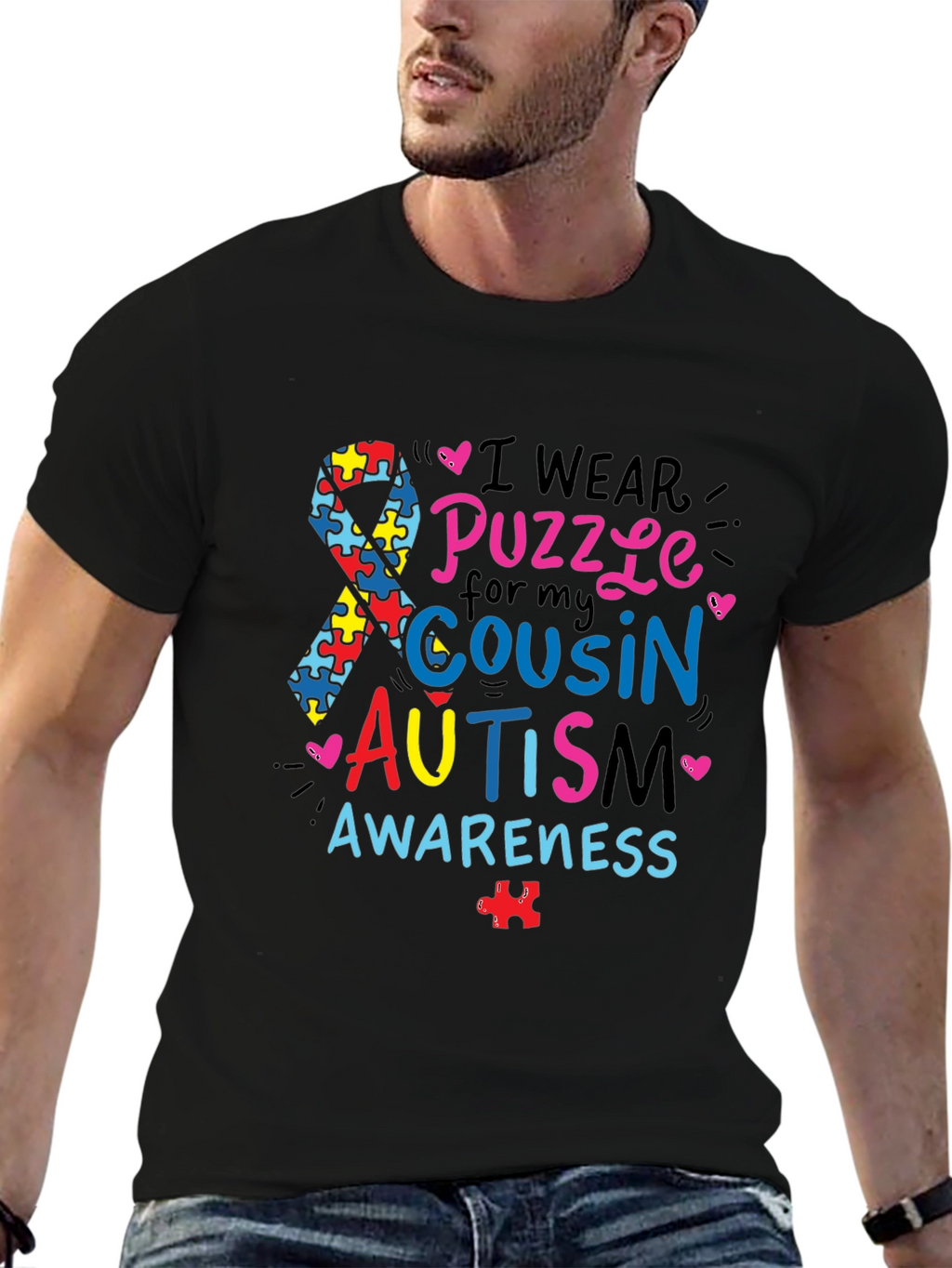 Autism Awareness Cousin T-Shirt