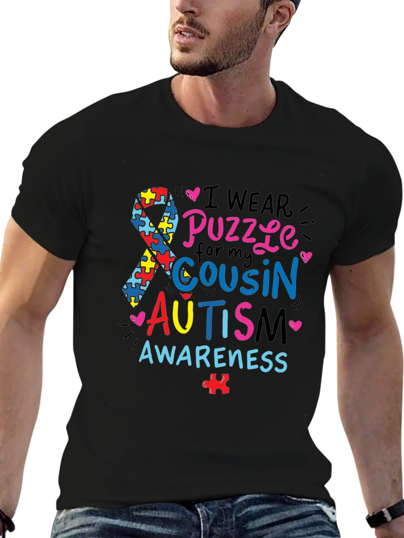 Autism Awareness Cousin T-Shirt